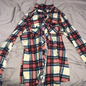 Long sleeve flannel